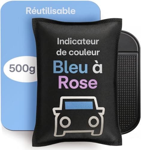 Praknu Déshumidificateur voiture 500 g